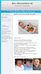 Mobile Screenshot of ben-sternenkind.de